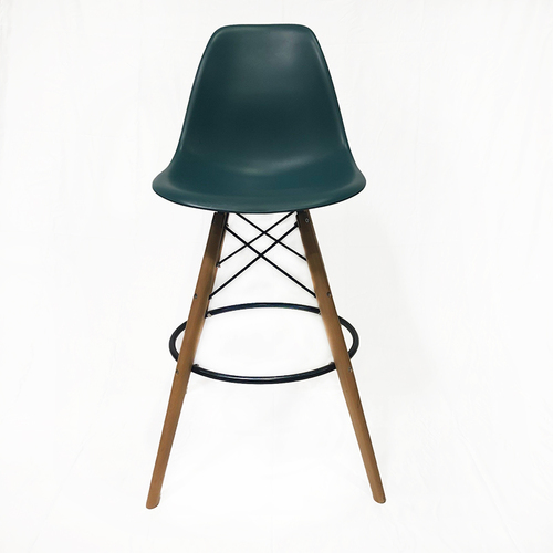Plastic Molded Bar-Height Stool - Thumbnail 2