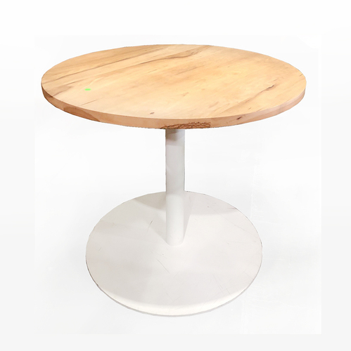 'Butcher Block' Round Table - Thumbnail 2