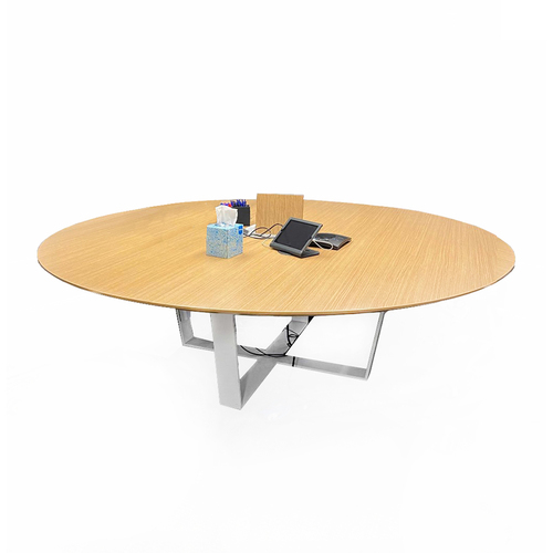 Round Conference Room Table (With Outlet) - Image 1