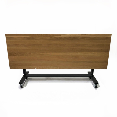 'Butcher Block' Table on Casters - Image 1