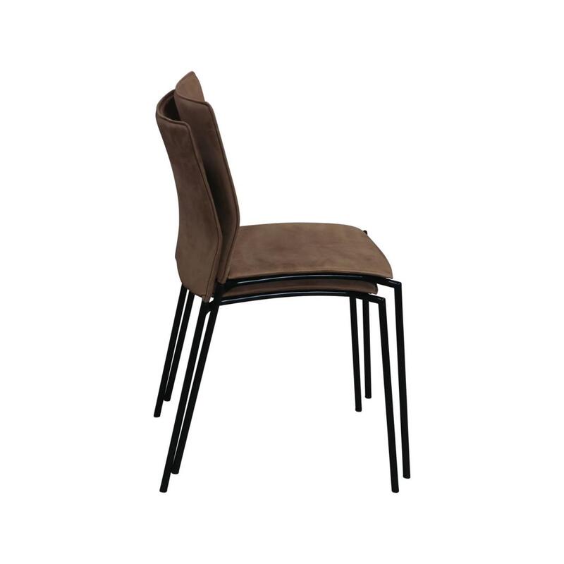 'Velour' Stack Chair - Thumbnail 3