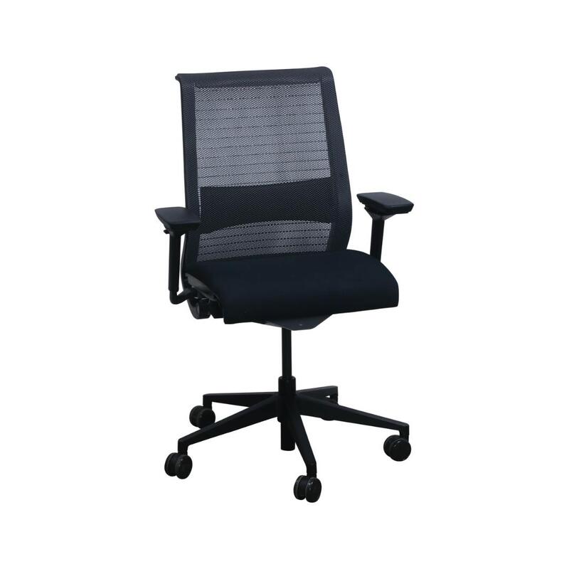 'Think' Graphite Mesh Back Task Chair - Image 1