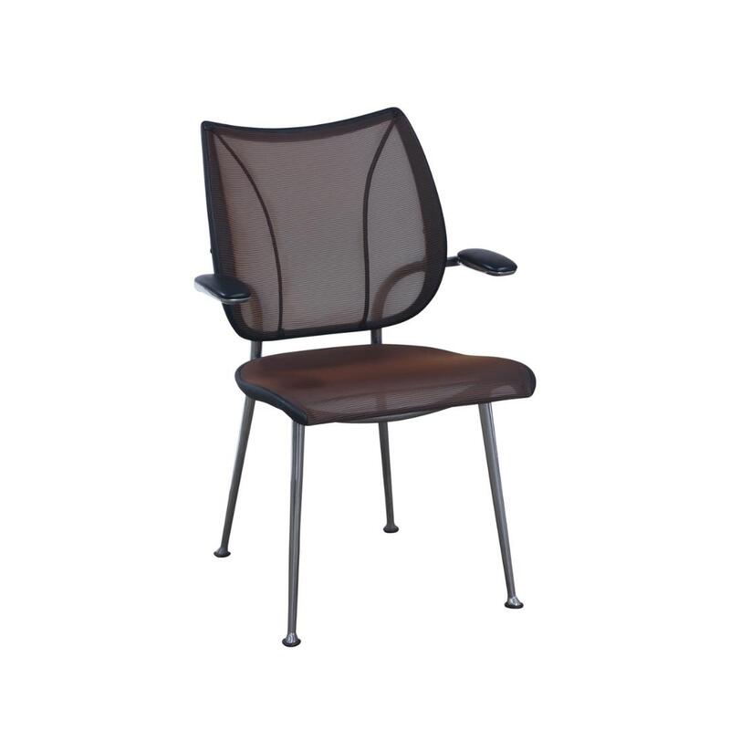 'Liberty' Mesh Aluminum Side Chair - Image 1