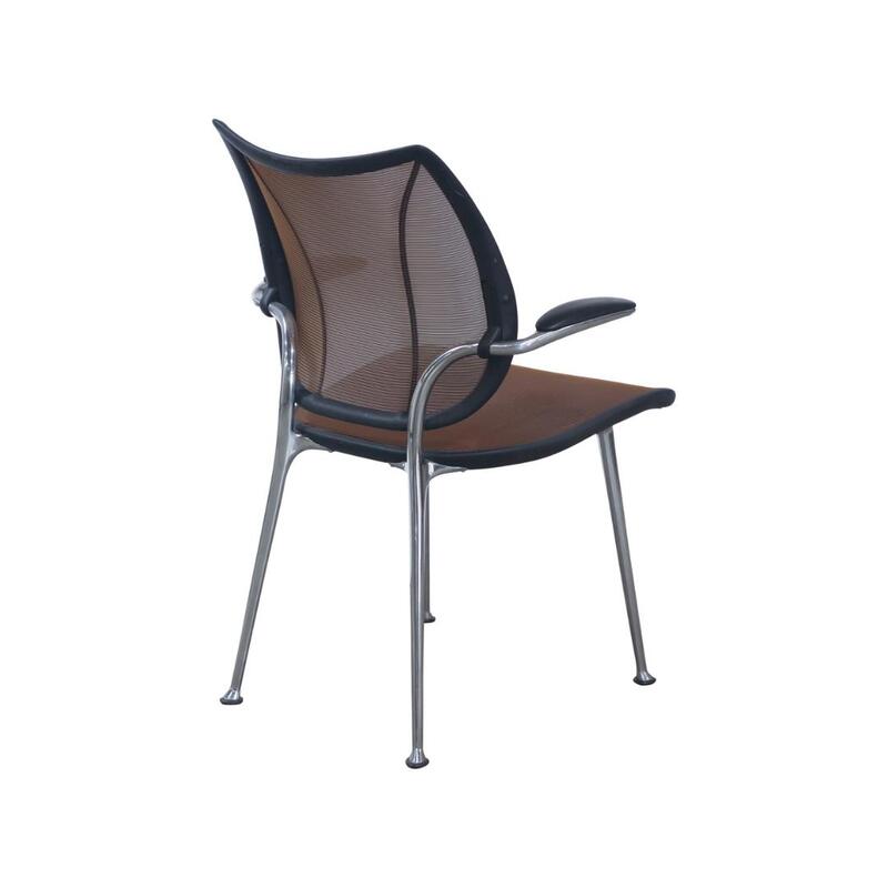 'Liberty' Mesh Aluminum Side Chair - Thumbnail 2