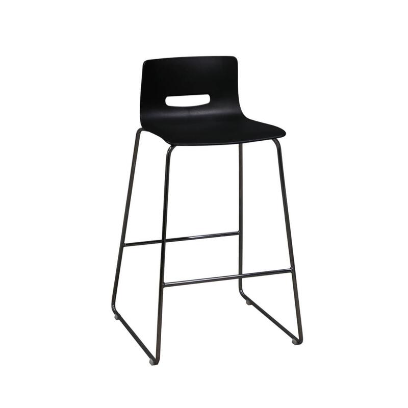 Low-Back Stackable Bar Stool - Image 1