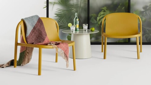 'Decade' Outdoor Lounge Chair - Thumbnail 2