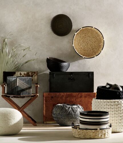 'Kalahari' Striped Basket - Thumbnail 4