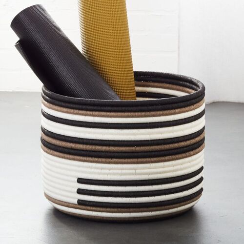 'Kalahari' Striped Basket - Thumbnail 2