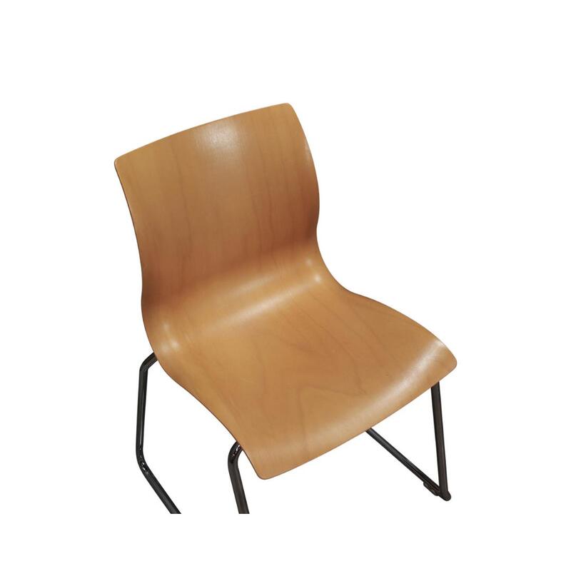 'Nami' Wood Stack Chair - Thumbnail 3