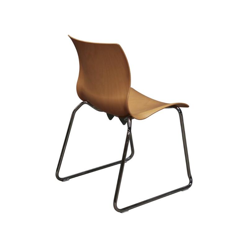 'Nami' Wood Stack Chair - Thumbnail 2