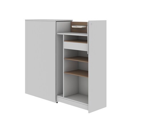 'Bedside' Lockable Storage Pantry - Image 1