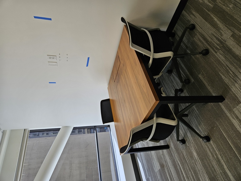 Rectangle Meeting Room w/ Post Leg 48"W x 48"D x 29"H - Thumbnail 3