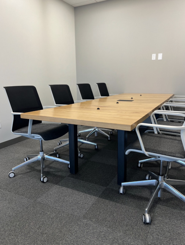 Rectangle Table w/ Post Leg 119"W x 41"D x 29"H - Thumbnail 4