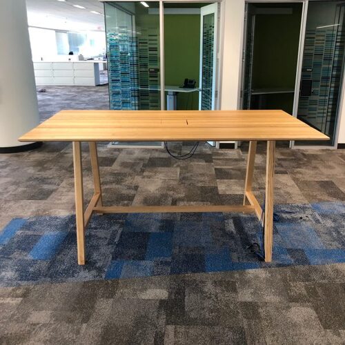 Wooden Collaborative Table - Thumbnail 2