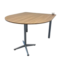 'Huddle' D-Shape Table