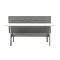 Contract PET Surface-Mounted Screen Dividers
