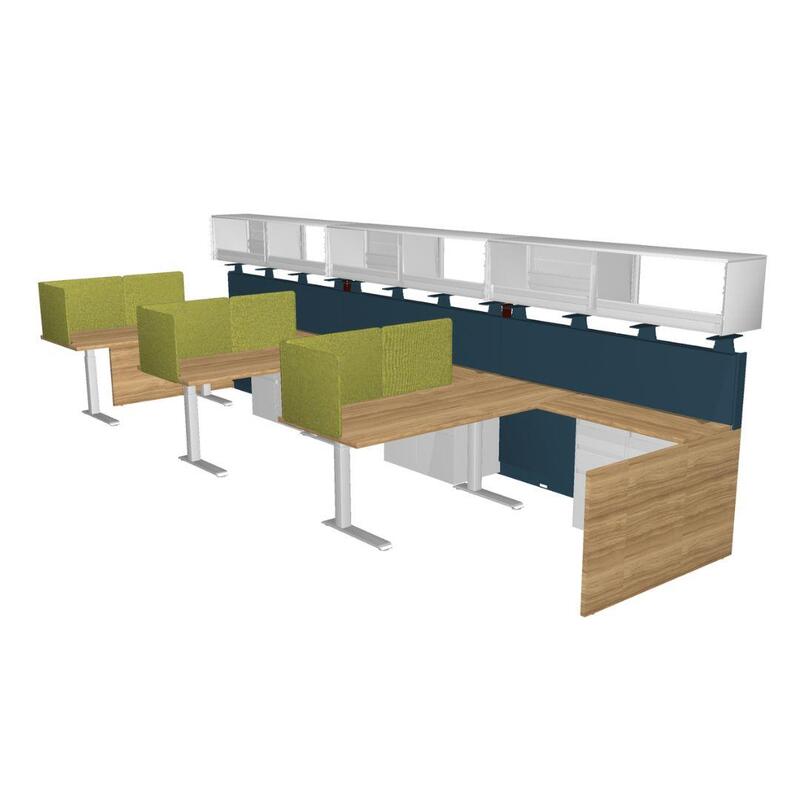 Answer Workstation Cluster of 3 - Thumbnail 2