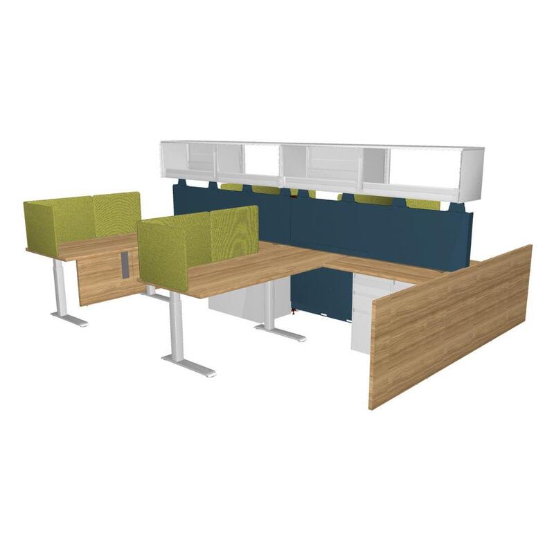 Answer Workstation Cluster of 4 - Thumbnail 2