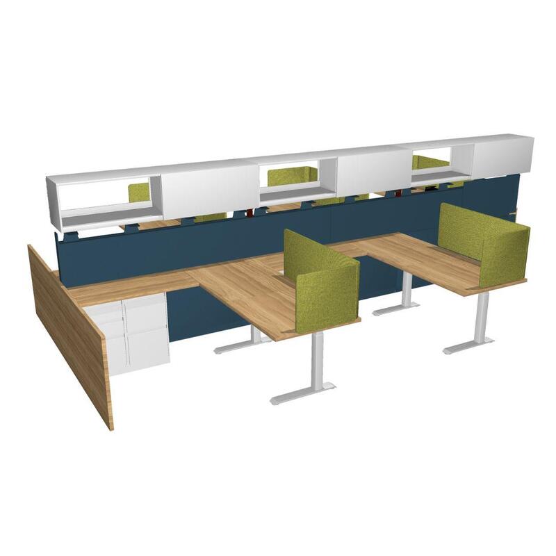 Answer Workstation Cluster of 5 - Thumbnail 2
