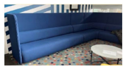 'Code' Corner Banquette - Image 1
