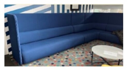 'Code' Middle Banquette - Image 1