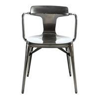 T14 Chair Outdoor Raw Steel