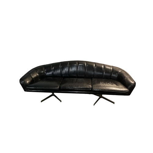 3-Seater Leather Sofa  - Thumbnail 2