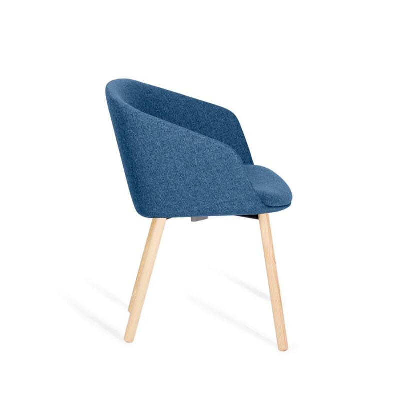 Pitch Side Chair, Medley Dark Blue - Thumbnail 3