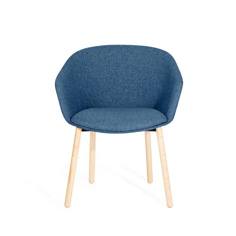 Pitch Side Chair, Medley Dark Blue - Thumbnail 2
